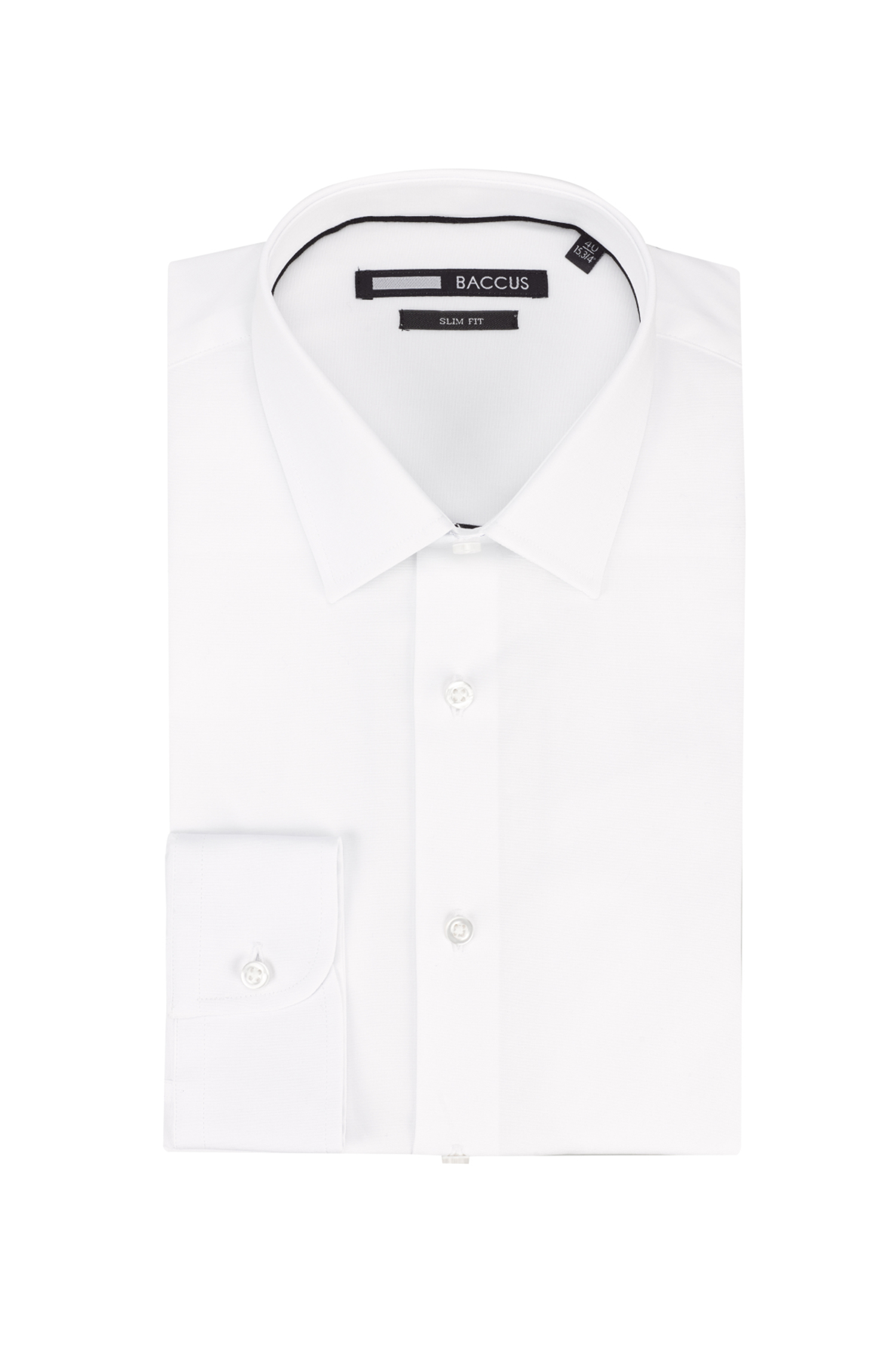BACCUS - Camisa Lisa Slim Fit - Image 4