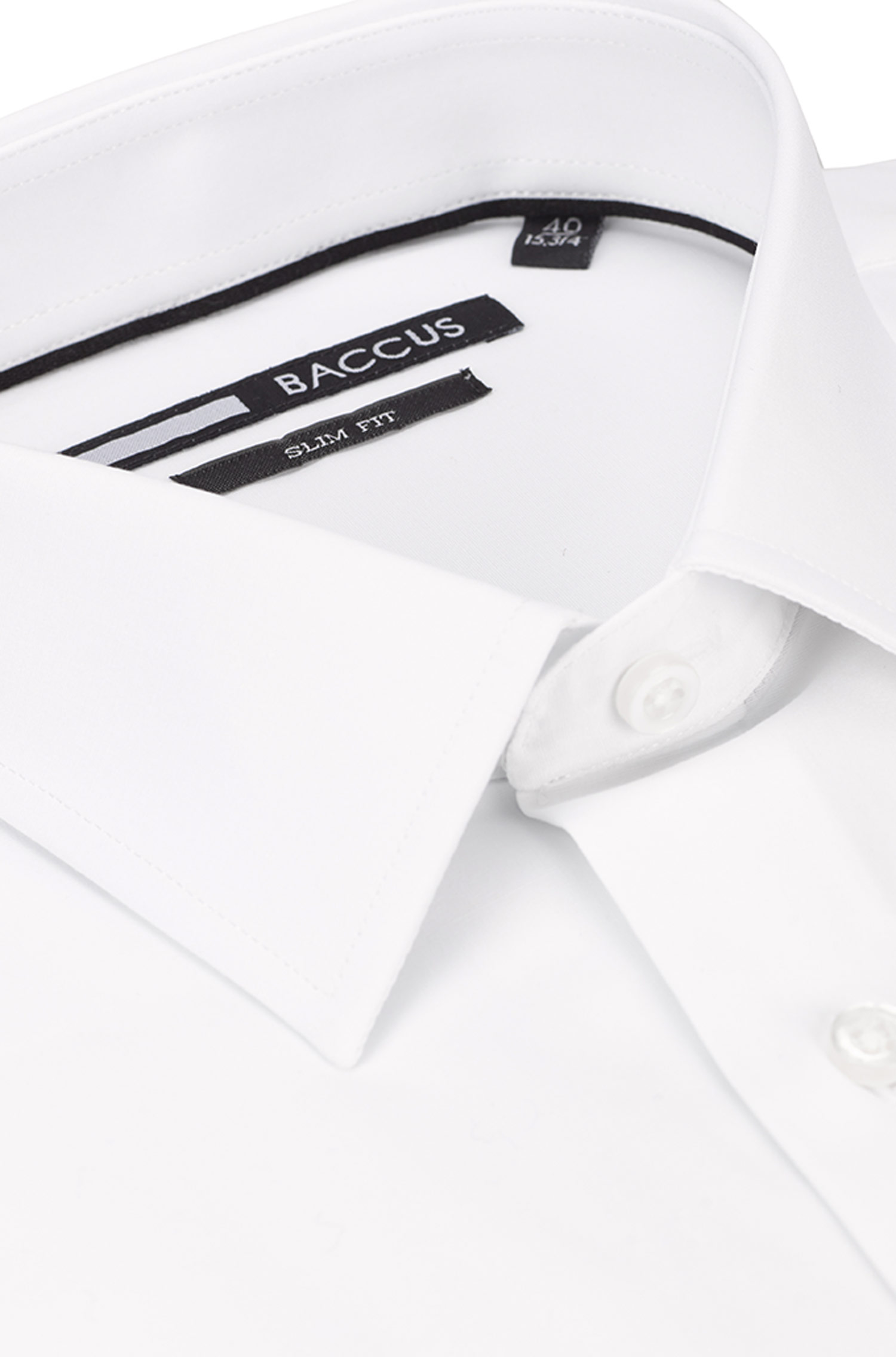 BACCUS - Camisa Lisa Slim Fit - Image 5