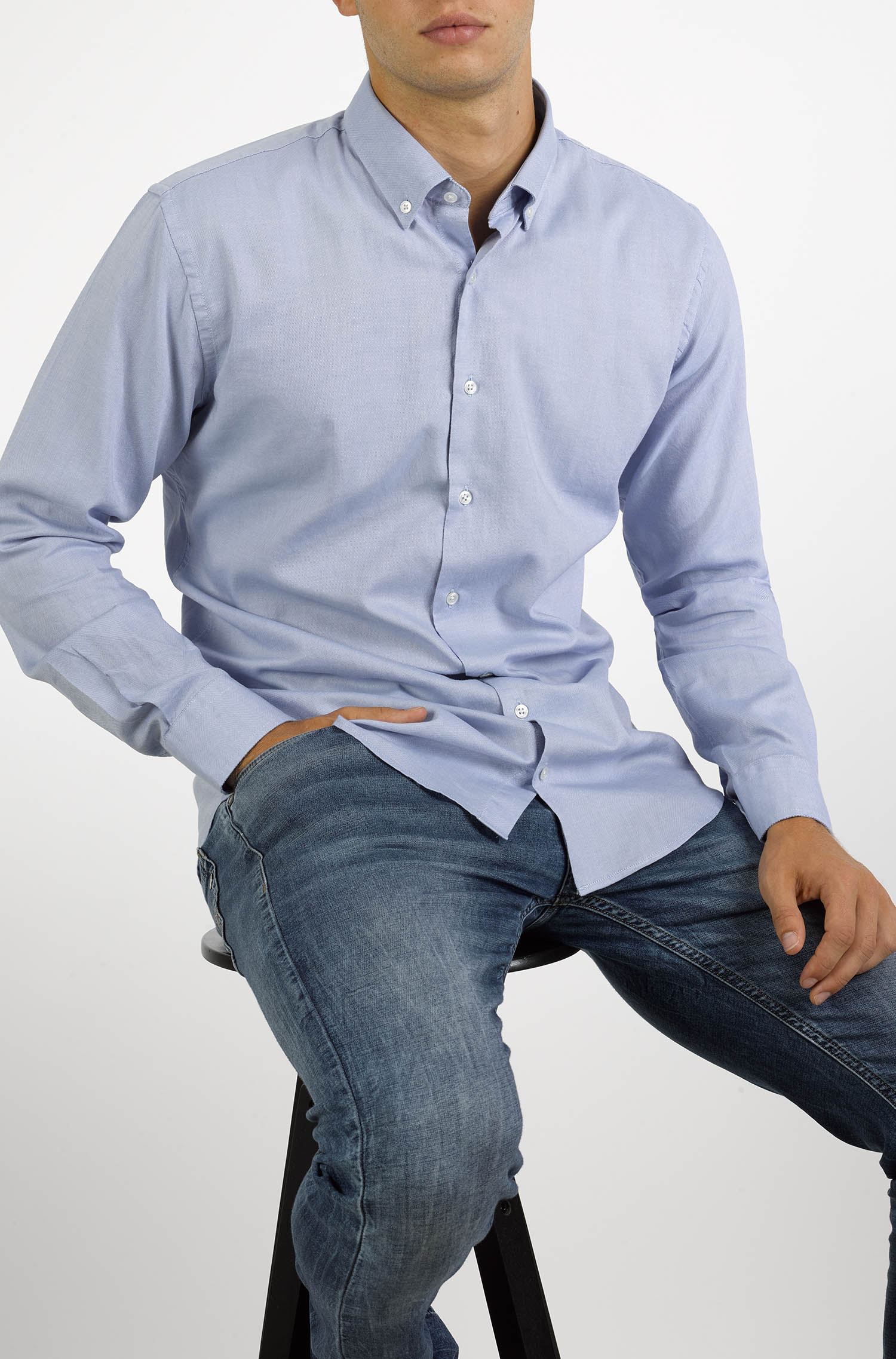 BACCUS -  Camisa Oxford Regular