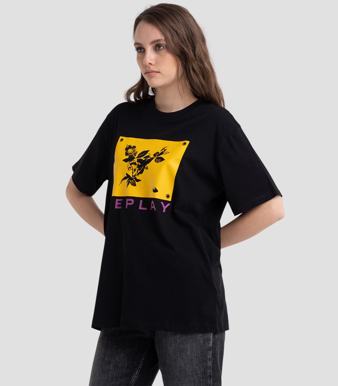 REPLAY - T-Shirt flor - Image 3