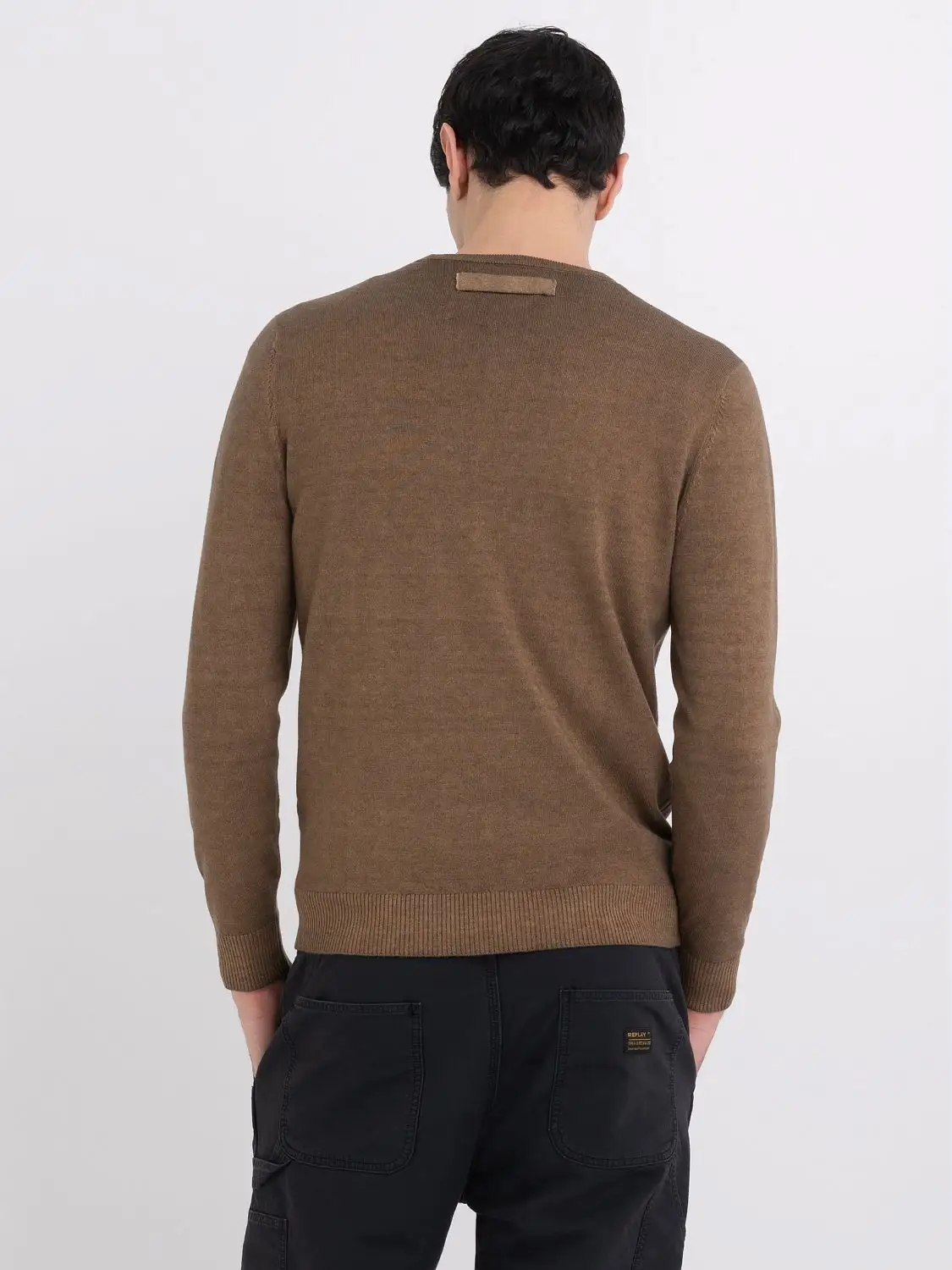 REPLAY - Camisola decote redondo mistura de lã - Image 6