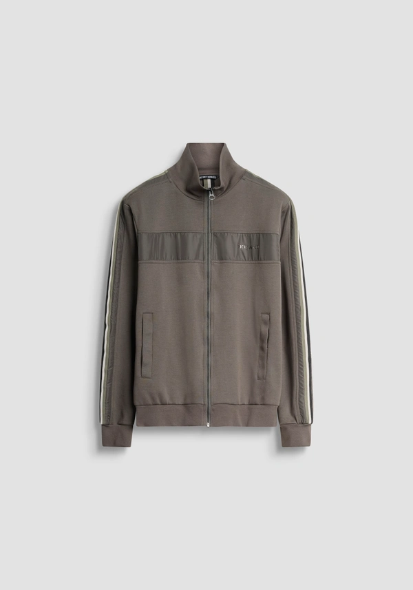 ANTONY - MORATO - Casaco regular em mistura de algodão com faixas