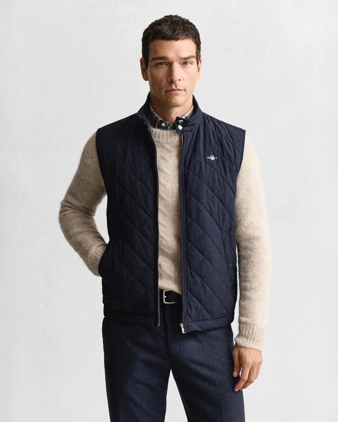GANT - Colete acolchoado Windcheater