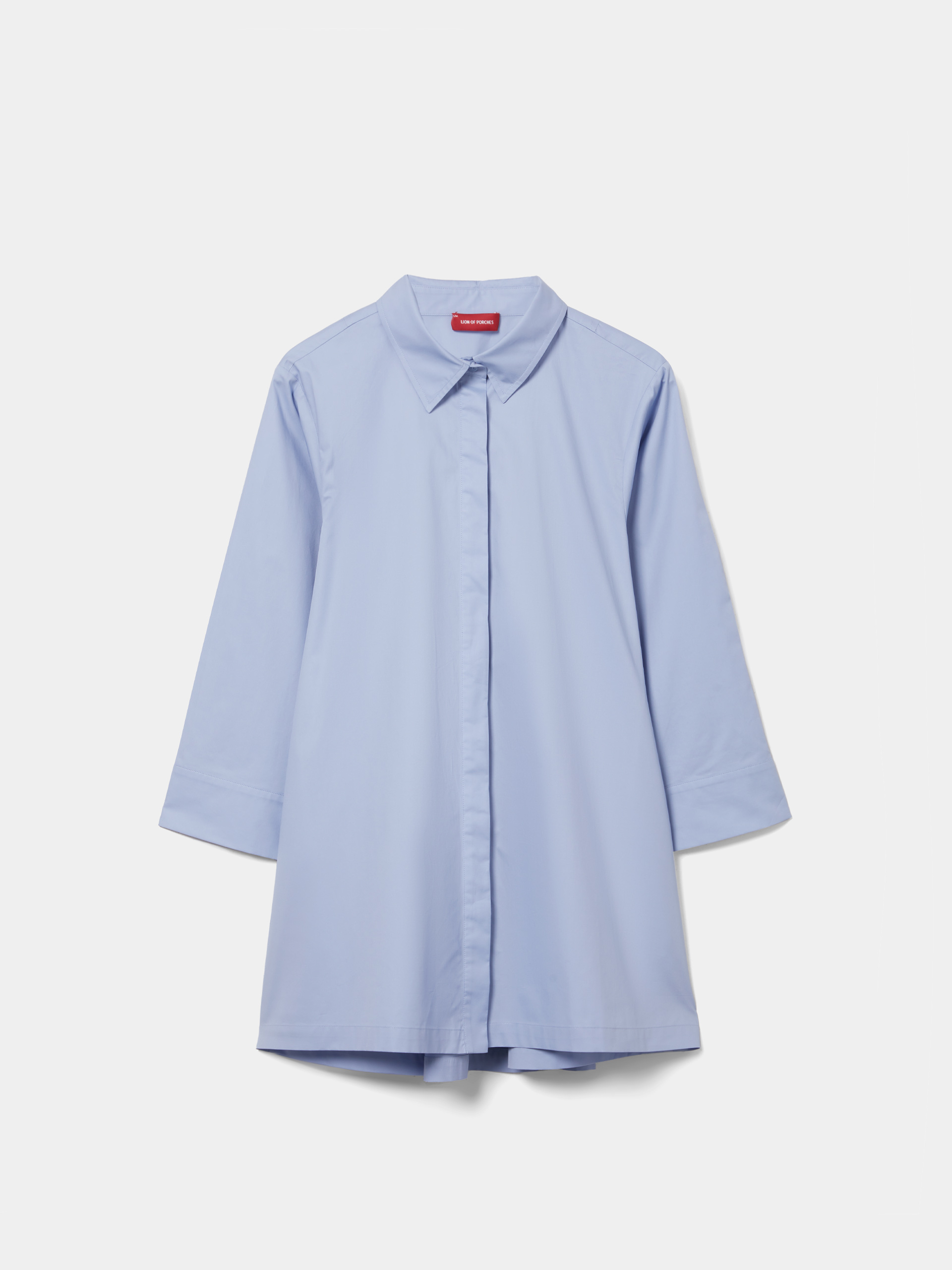 LION OF PORCHES - Camisa oversize em algodão - Image 3