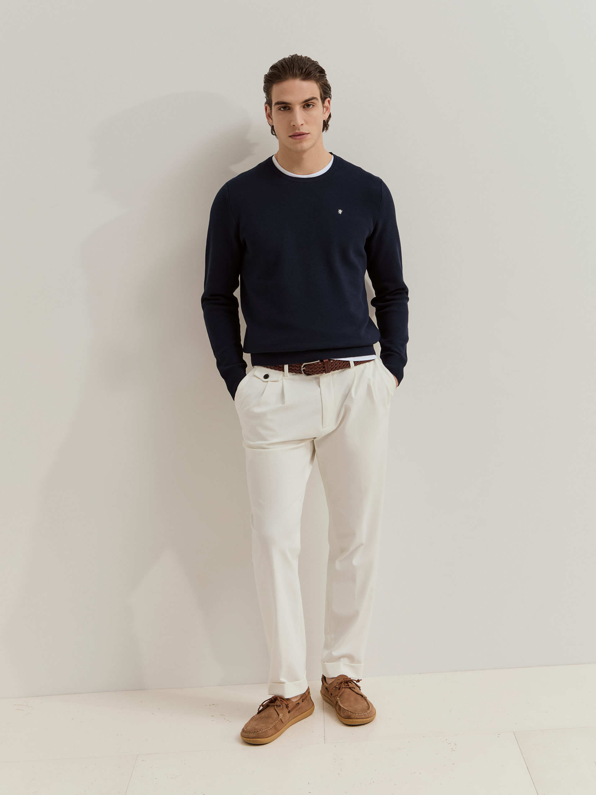 LION OF PORCHES - Camisola de manga comprida em malha de algodão - Image 2