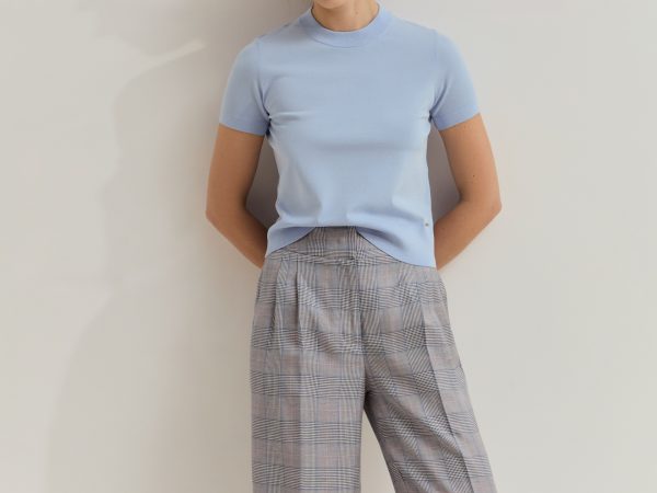 LION OF PORCHES - Camisola de manga curta em malha