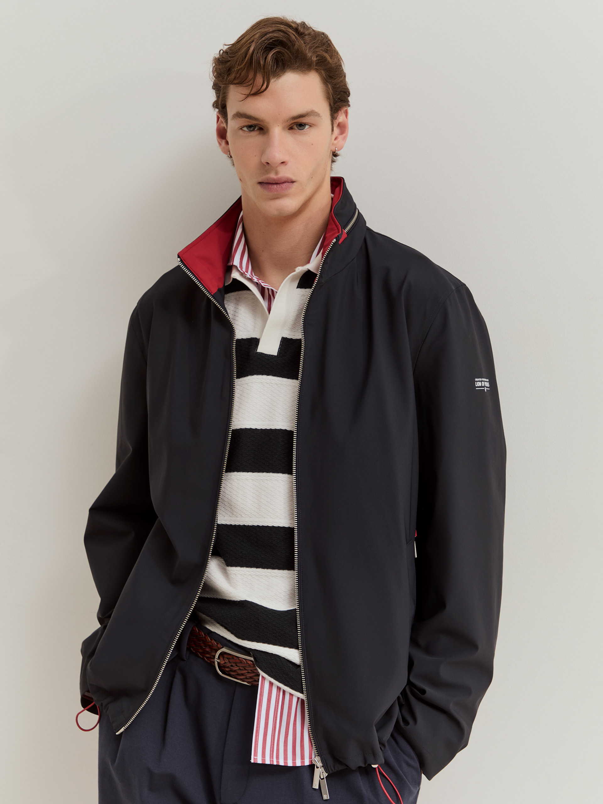 LION OF PORCHES - Blusão em tecido técnico - Image 3