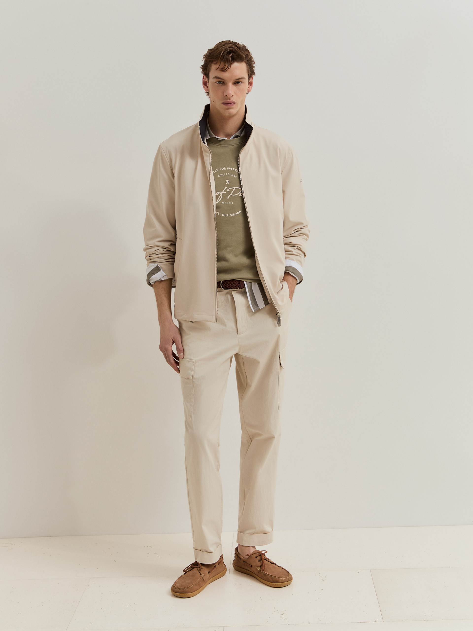 LION OF PORCHES - Blusão em tecido técnico