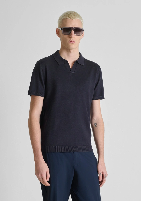 ANYONY MORATO - polo slim fit em fio de viscose super macio.