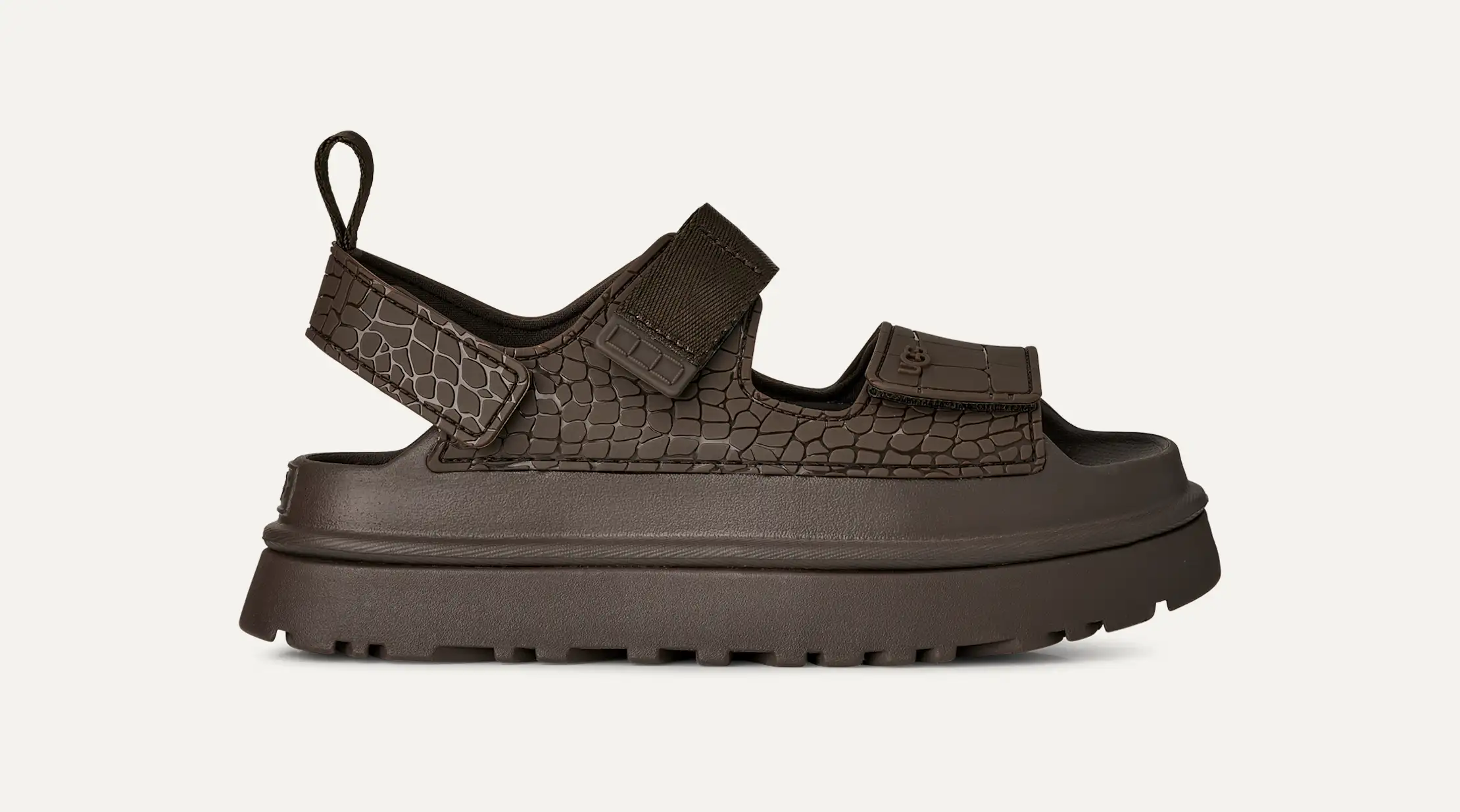 UGG - Sandália - GoldenGlow Embossed