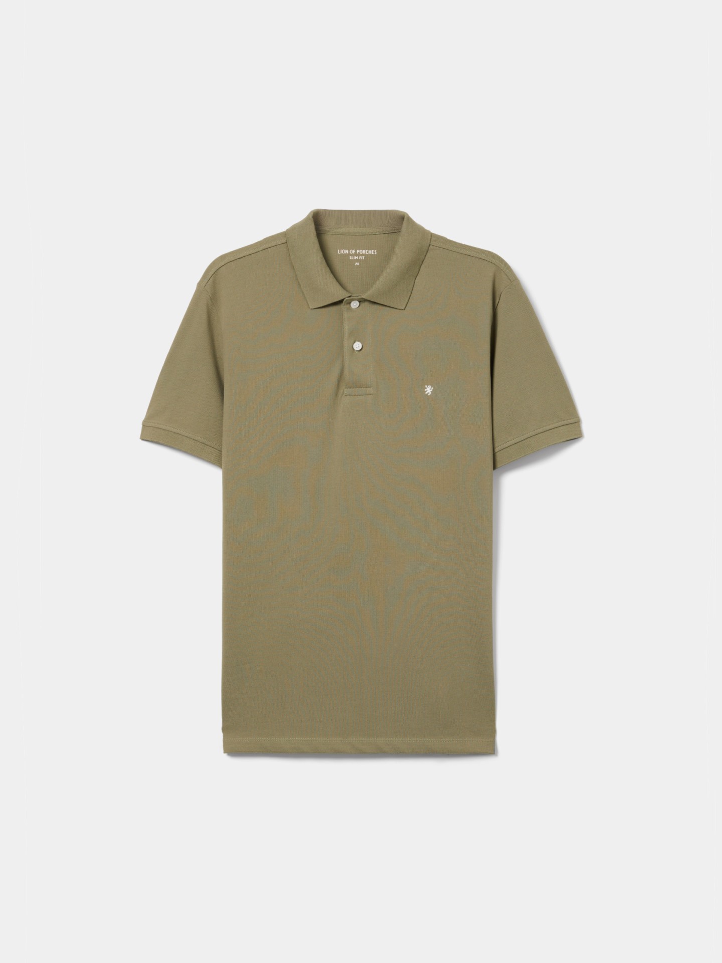 LION OF PORCHES - Polo de manga curta slim fit em algodão - Image 8