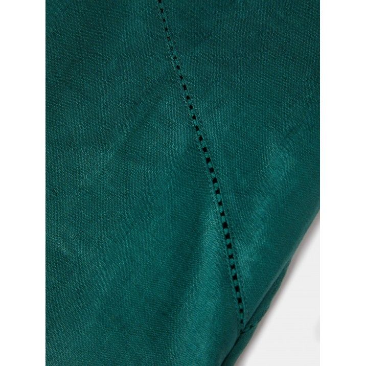 DECENIO - Vestido em linho sem mangas - Image 5