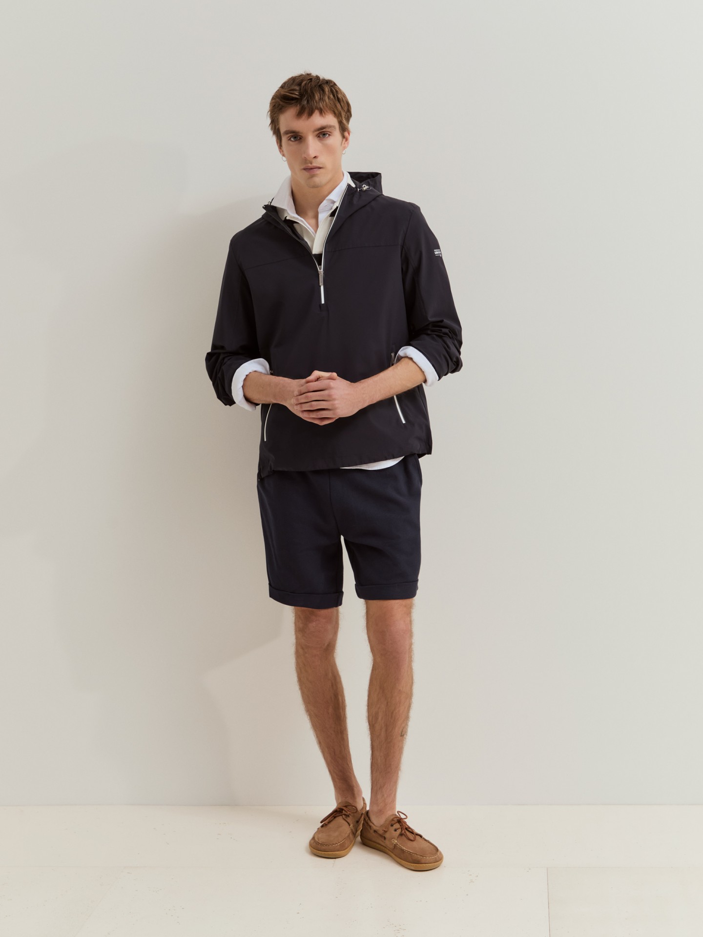 LION OF PORCHES - Camisola corta-vento com capuz