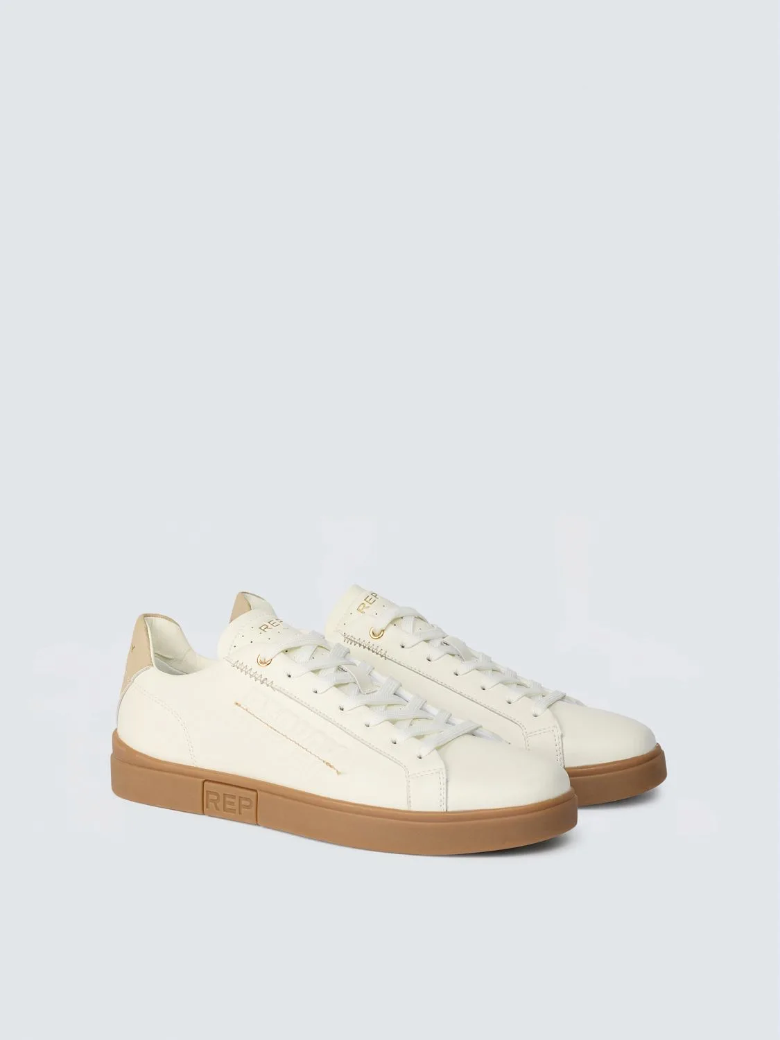 REPLAY - Sapatilha - POLYS STITCH LEATHER - Image 2