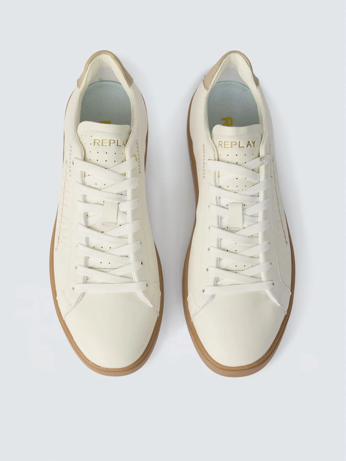 REPLAY - Sapatilha - POLYS STITCH LEATHER - Image 3