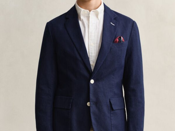 GANT - Casaco de fato em mistura de algodão