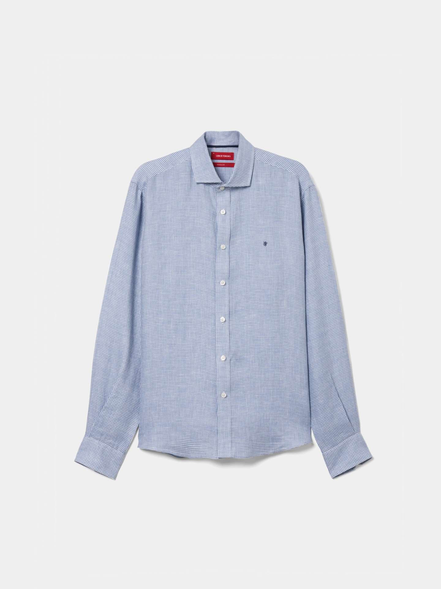 LION OF PORCHES - Camisa regular fit em linho - Image 3