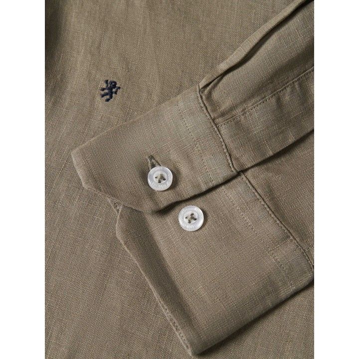 LION OF PORCHES - Camisa de manga comprida em linho - Image 16