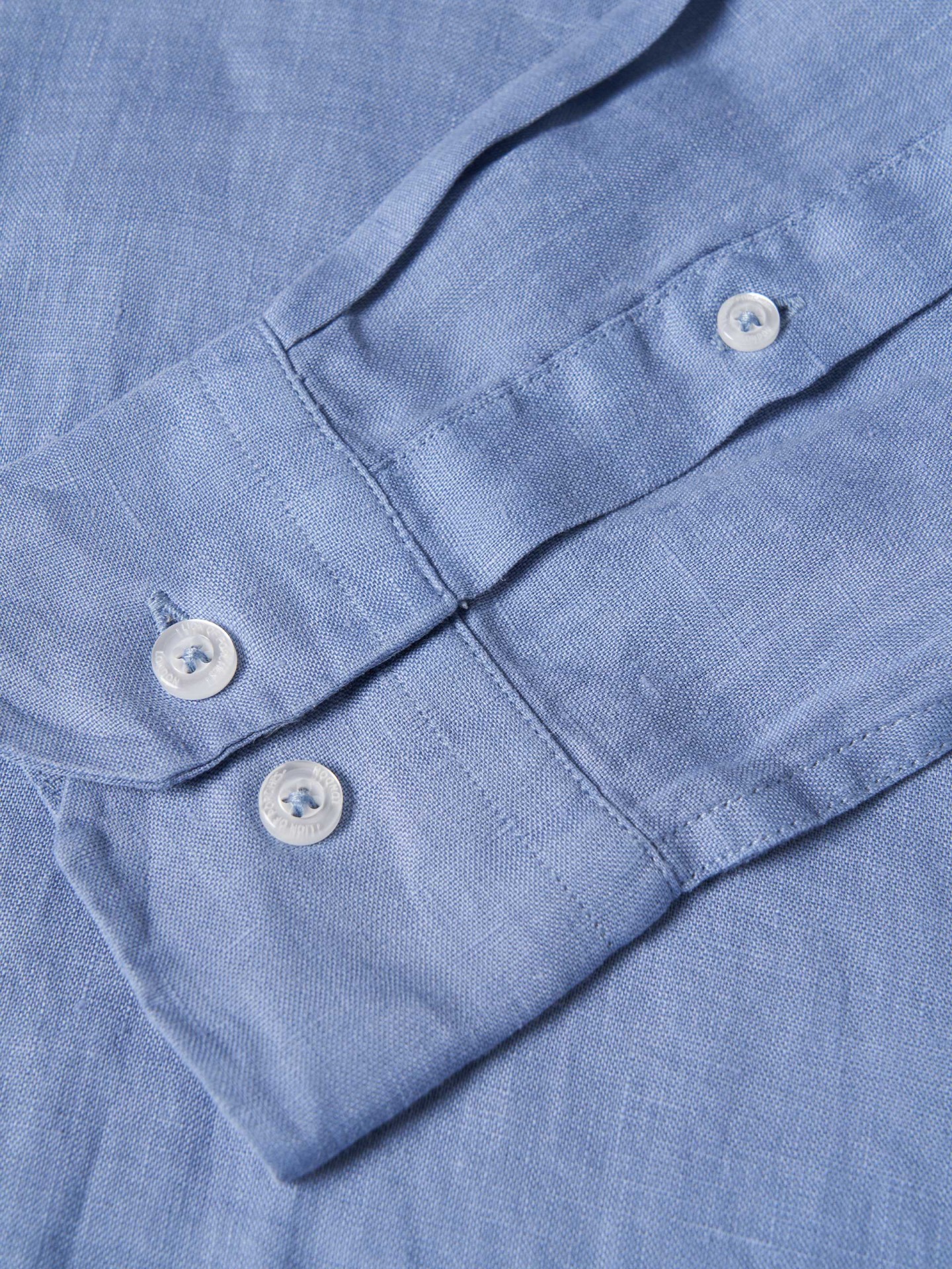 LION OF PORCHES - Camisa de manga comprida em linho - Image 6