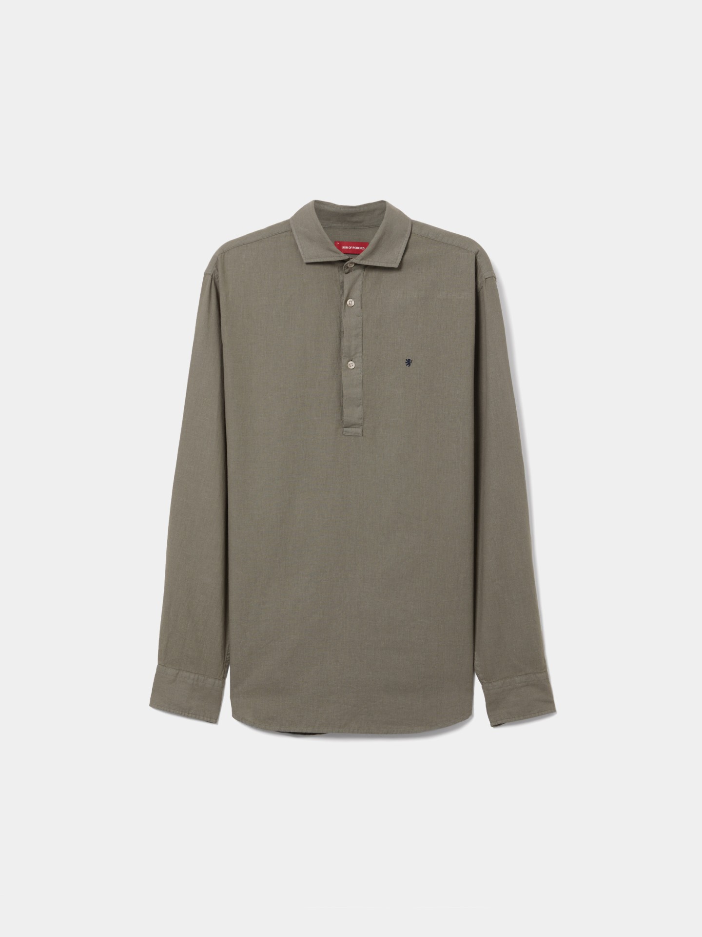 LION OF PORCHES - Camisa polo em linho e algodão - Image 3