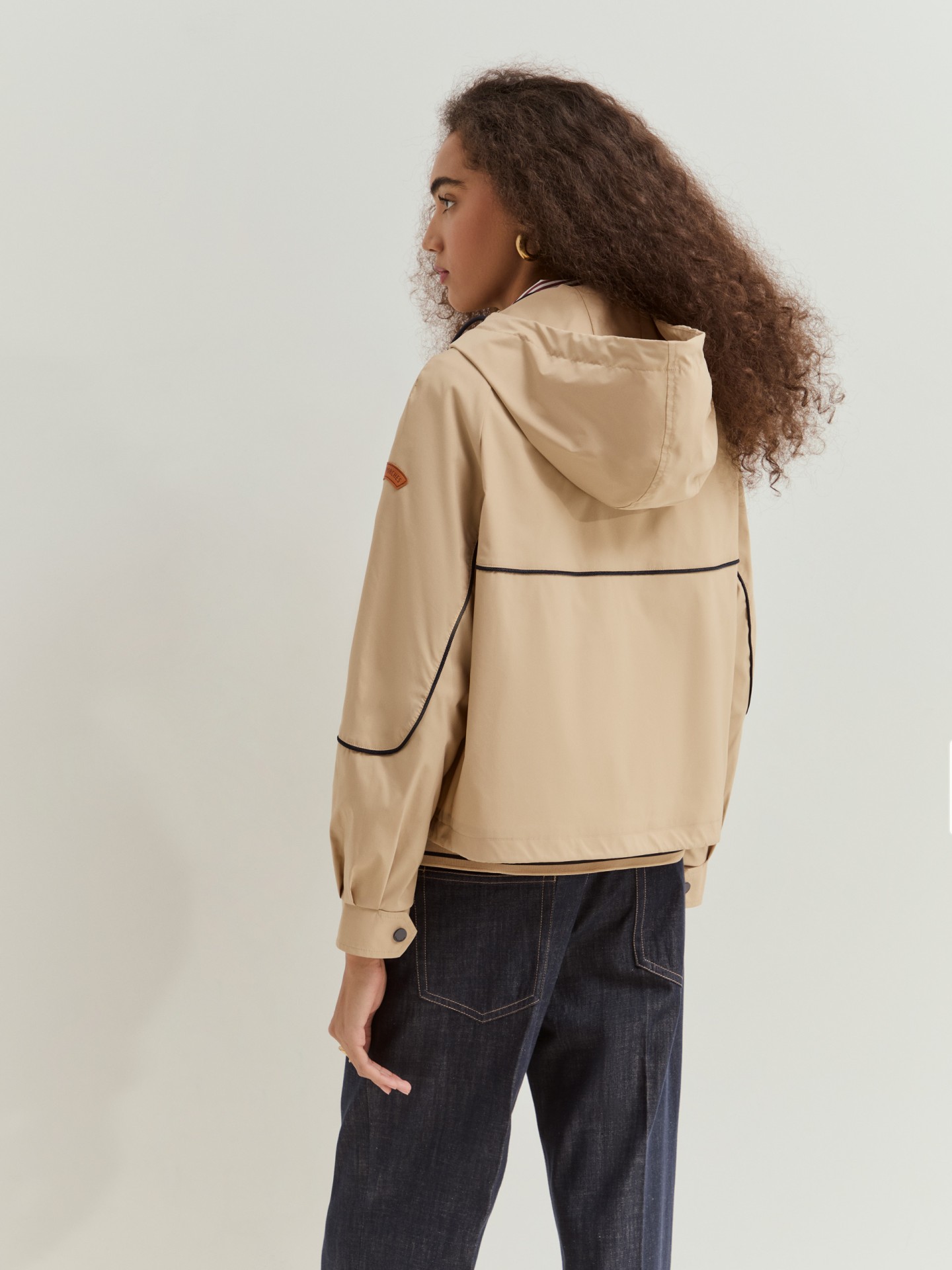 LION OF PORCHES - Blusão curto com capuz - Image 4