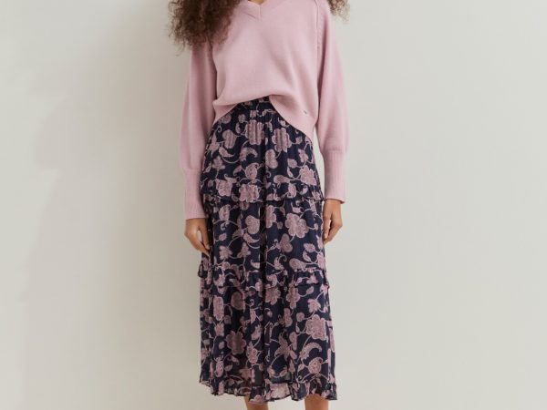 LION OF PORCHES - Saia com folhos