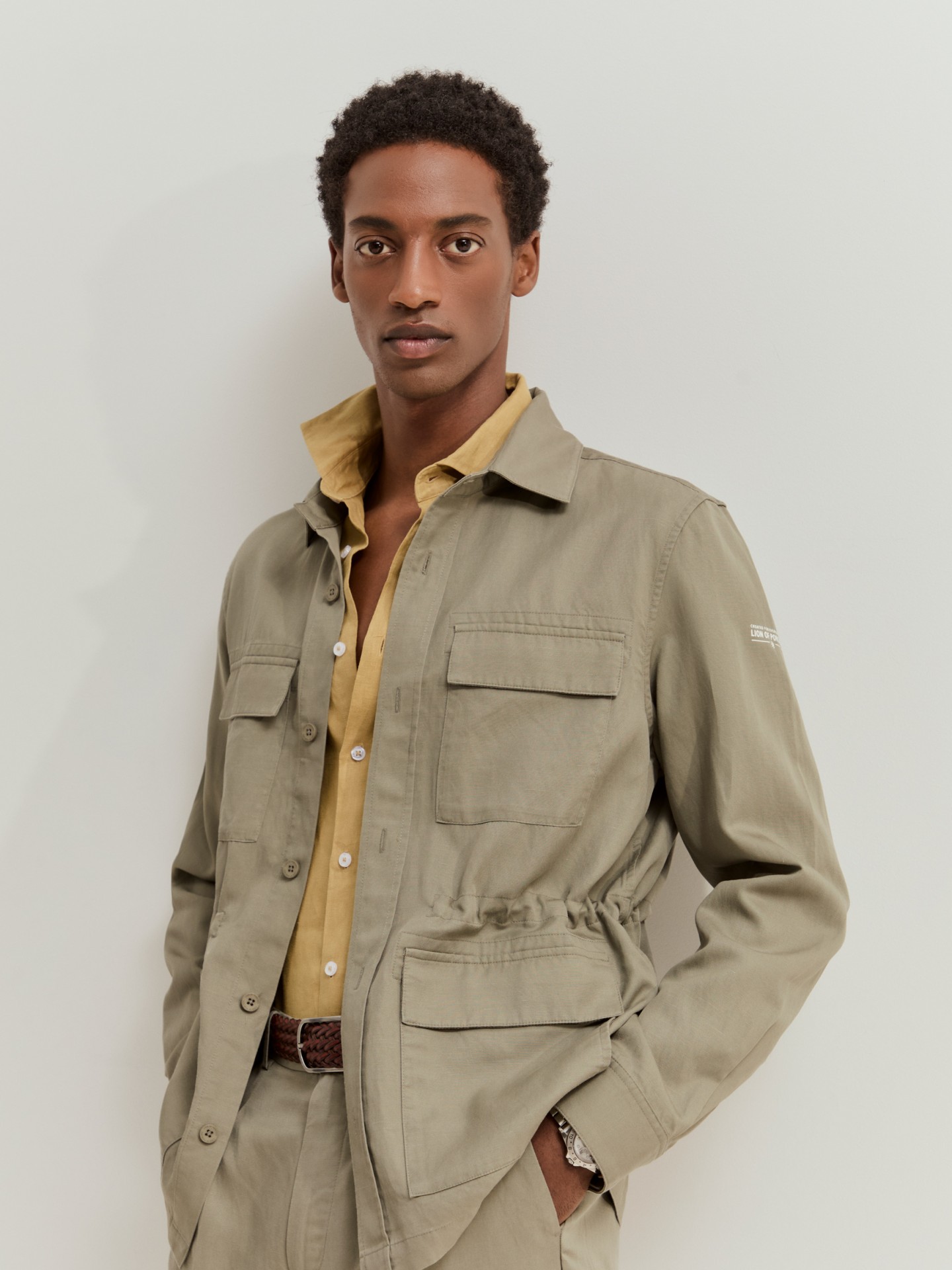 LION OF PORCHES - Sobrecamisa com bolsos - Image 2