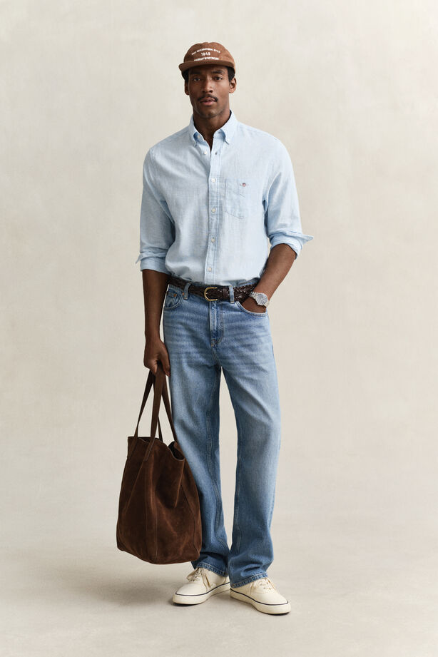 GANT - Camisa em mistura de linho - Image 12