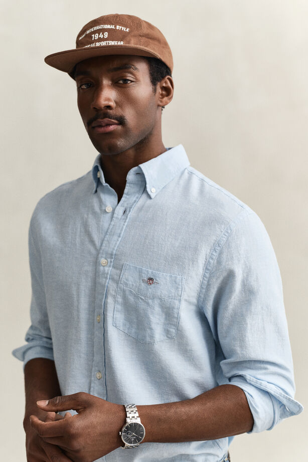 GANT - Camisa em mistura de linho - Image 13