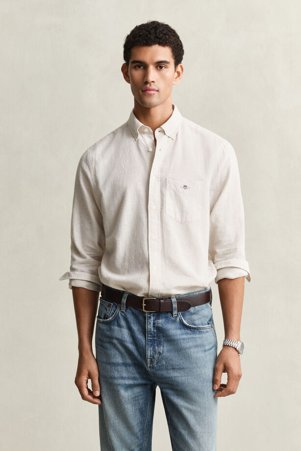 GANT - Camisa em mistura de linho - Image 4