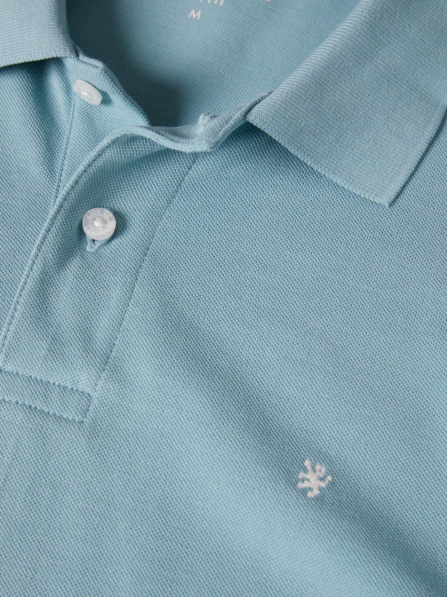 LION OF PORCHES - Polo piqué slim fit garment dye - Image 3