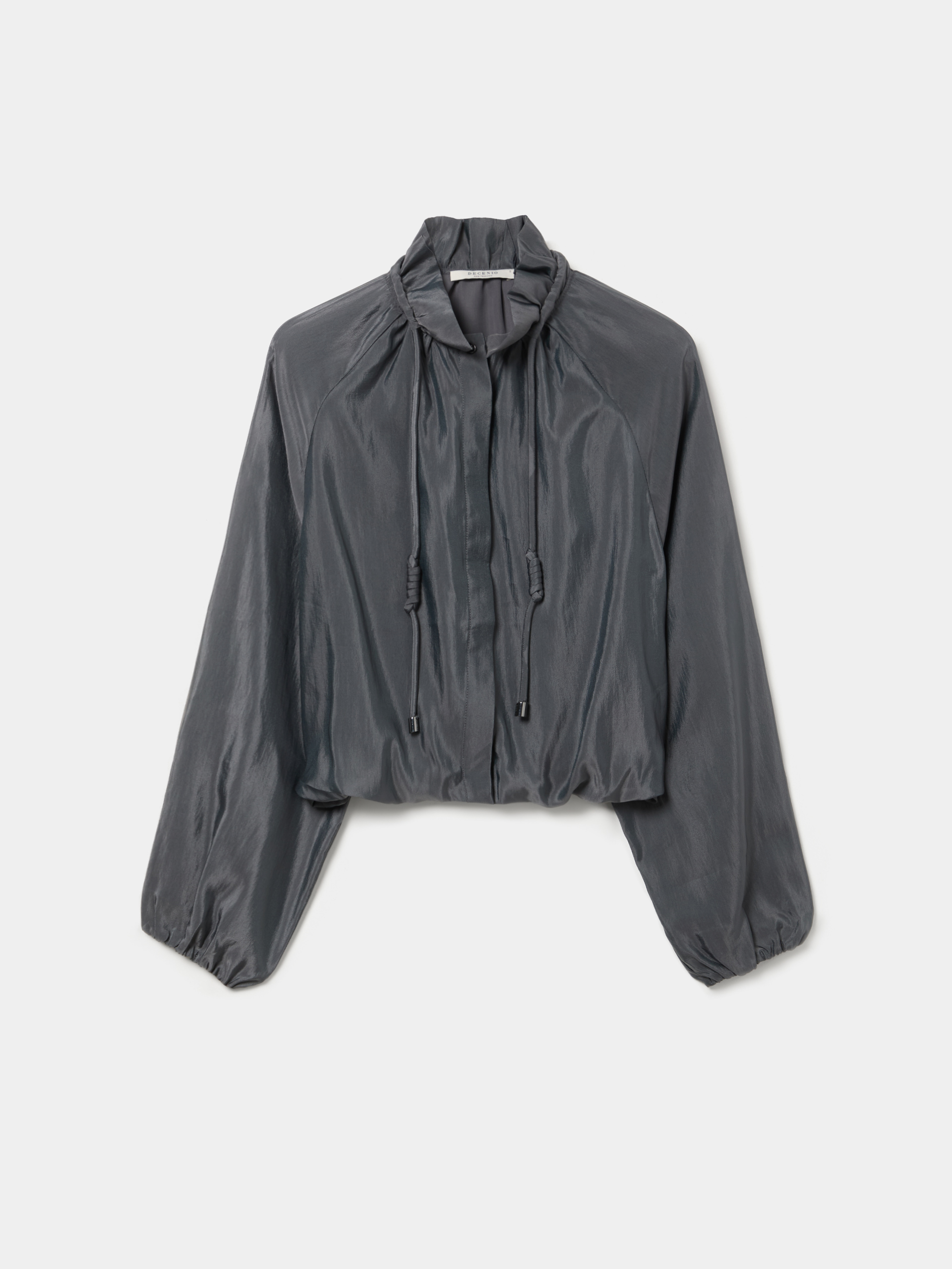 DECENIO - Blusa fluida com brilho - Image 5