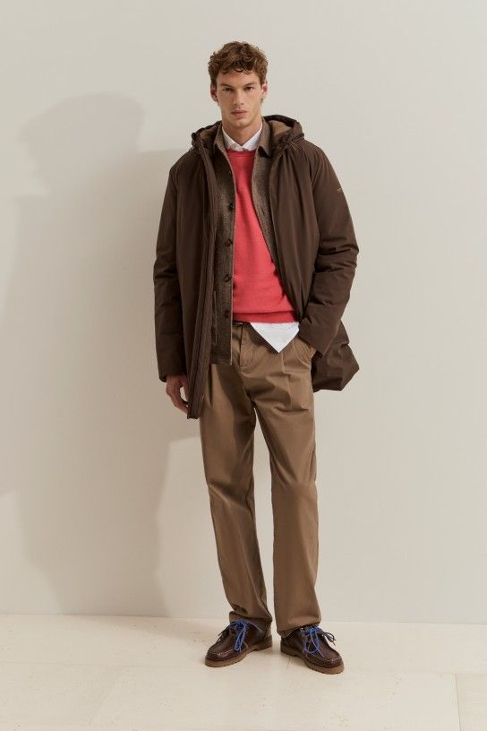 Parka acolchoada com capuz - Image 2